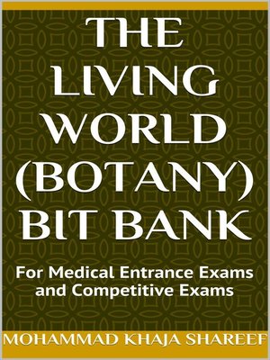 cover image of The Living World (Botany) Bit Bank